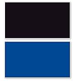 Amtra Deko Fotorückwand Schwarz/Blau beidseitig 150x60cm 2in1 Rückwandposter Rückwand Folie Aquarien Poster Foto Folien